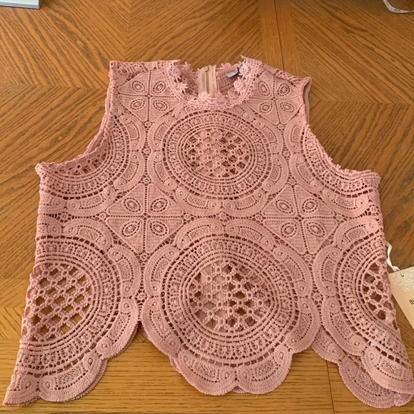 Tops - Crocheted style top